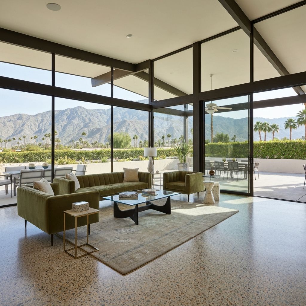 Luxury desert home interior